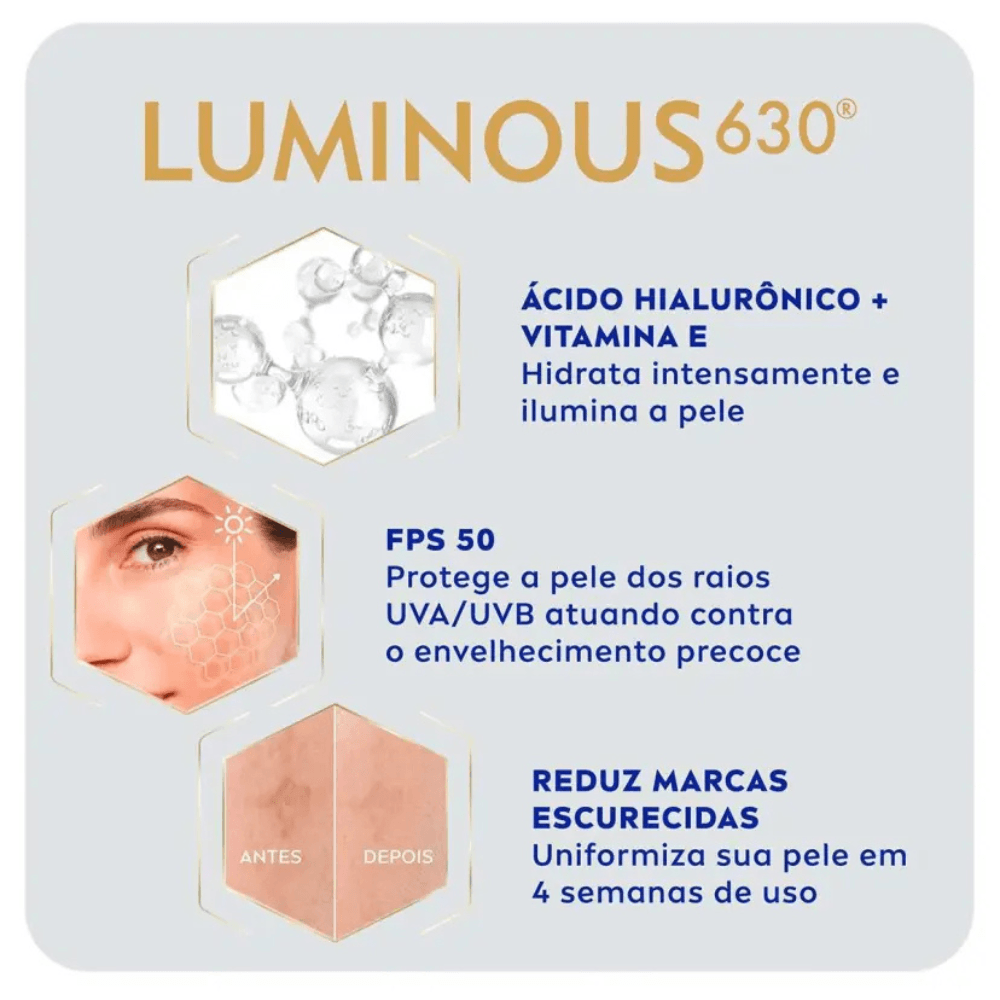 Nivea Fluido Facial Cellular Luminous 630 Antimanchas 40ml